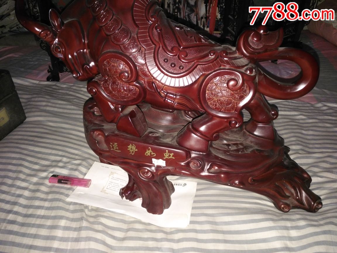 古玩摆件吉祥富贵牛