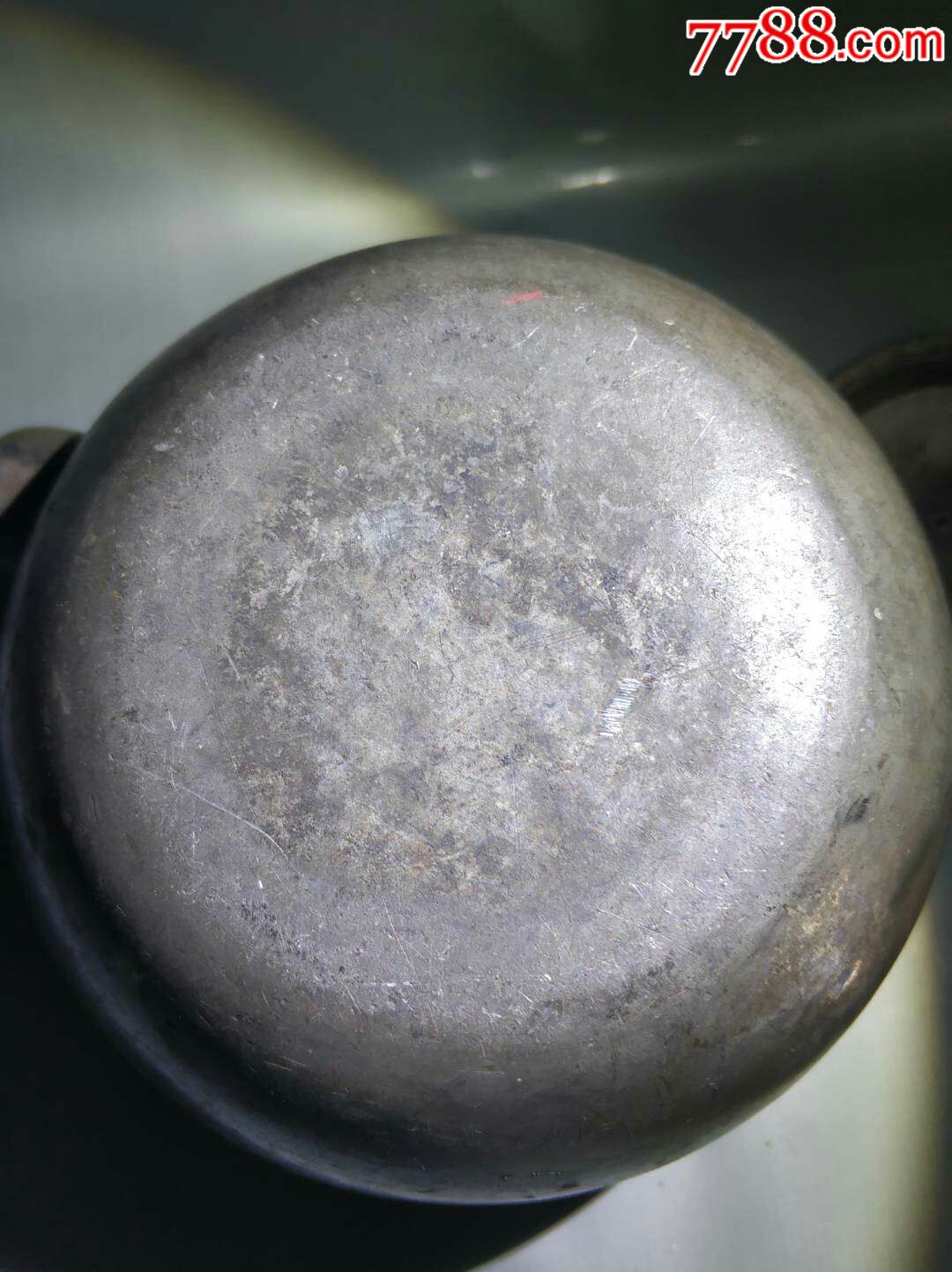 道口款点铜锡壶