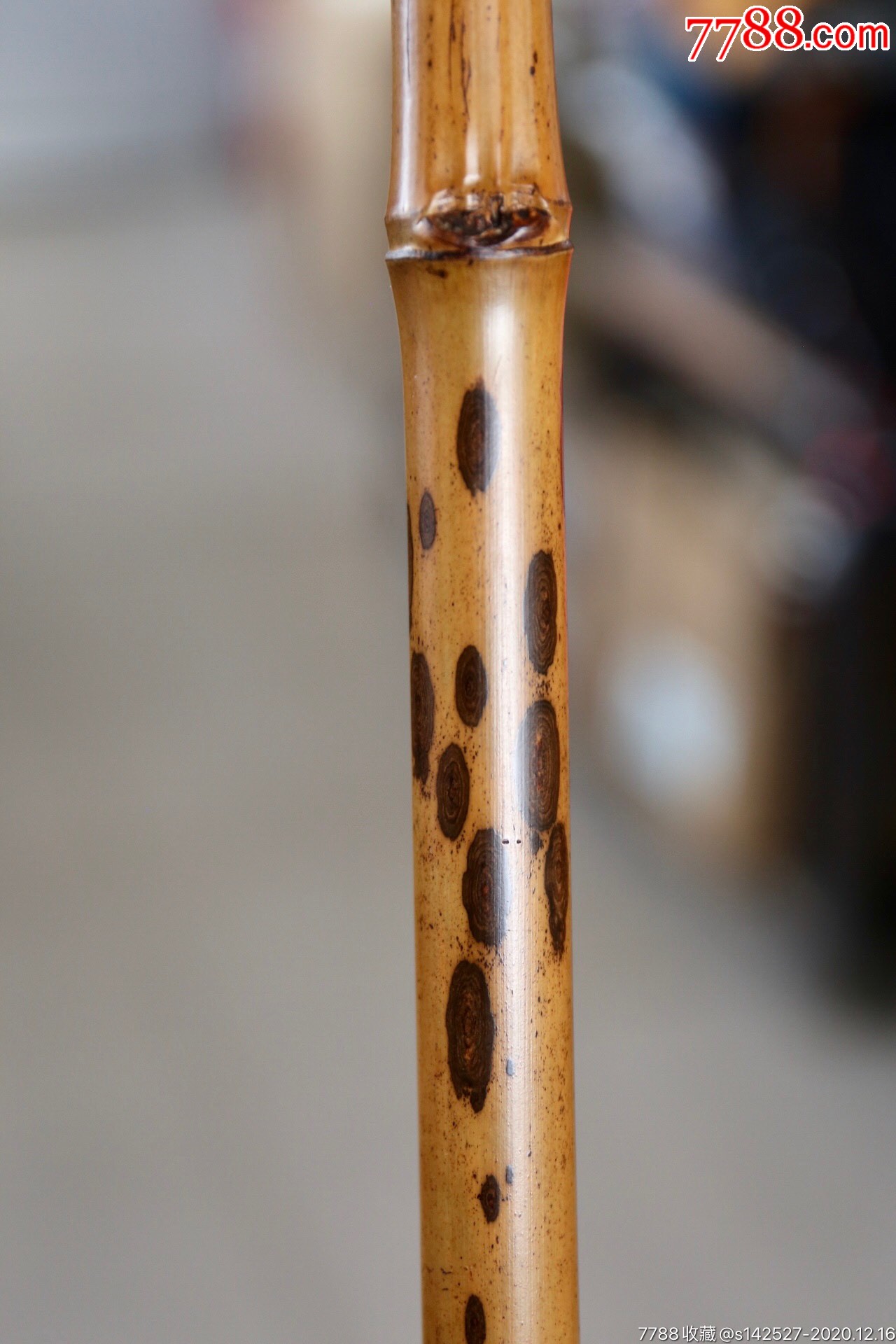 老斑竹杖-其他竹制品-7788收藏