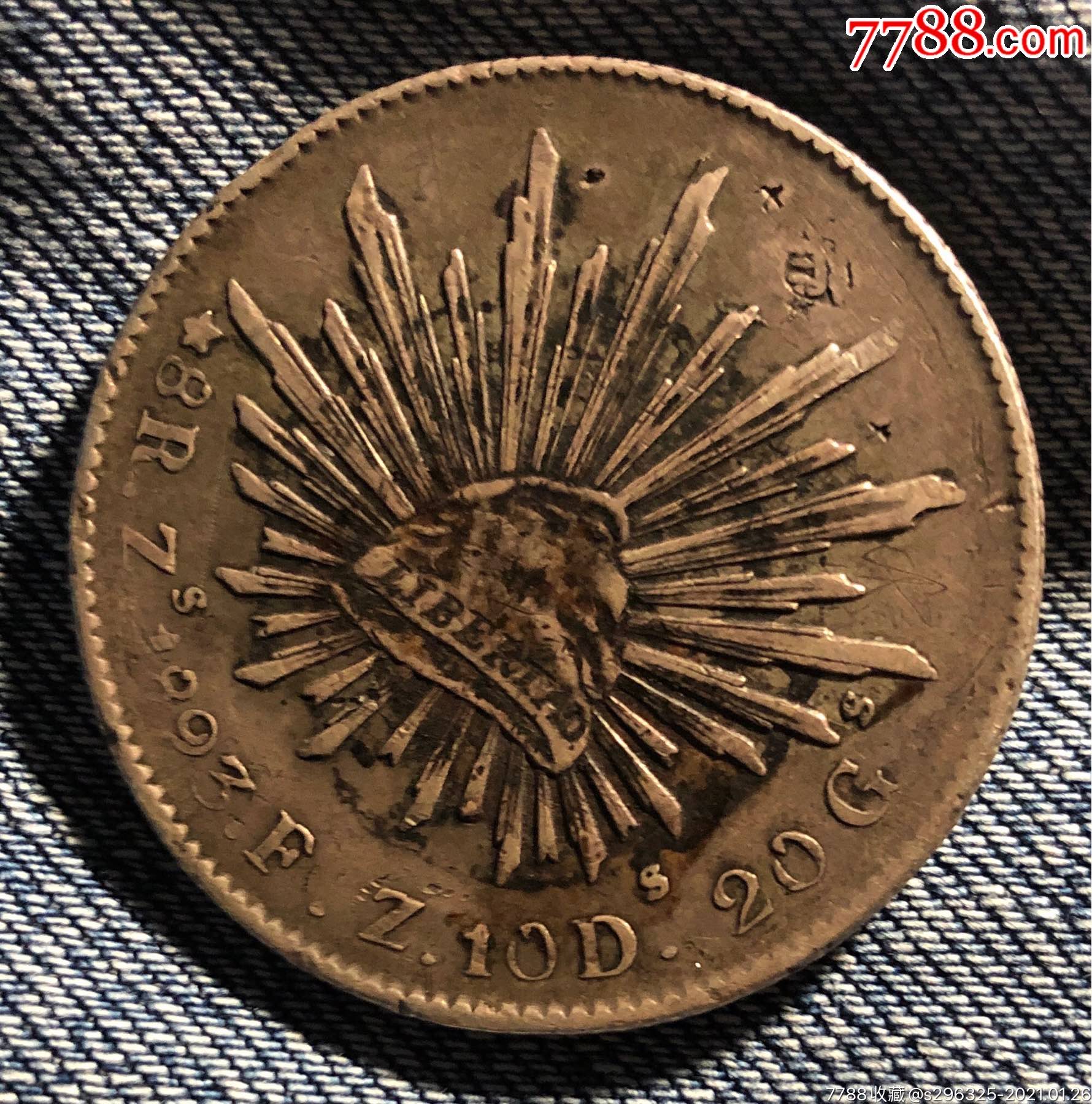 墨西哥鹰洋18*3年